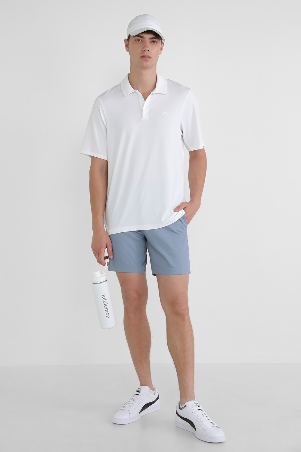 Snap Front Performance Shoer Sleeve Polo LULULEMON